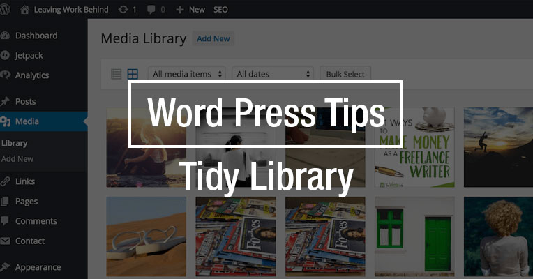 Word Press Tips – Tidy Library